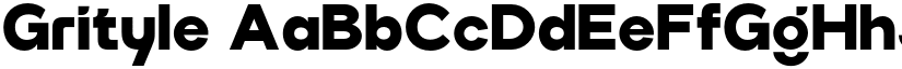 Grityle font download