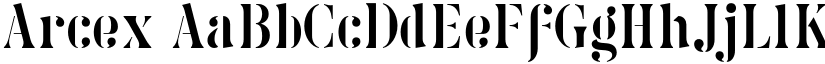 Arcex font download