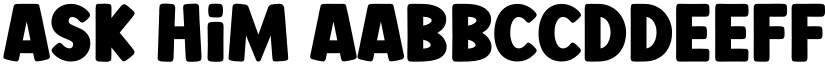 Ask Him font download