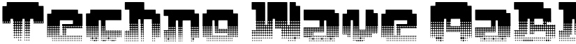 Techno Wave font