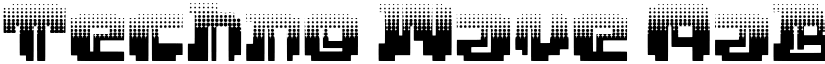 Techno Wave font