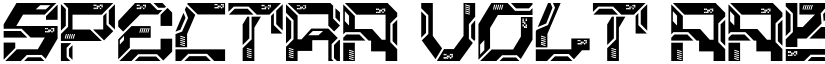 Spectra Volt font