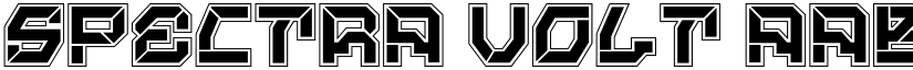 Spectra Volt font