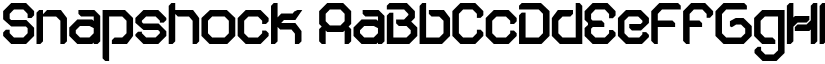 Snapshock font download