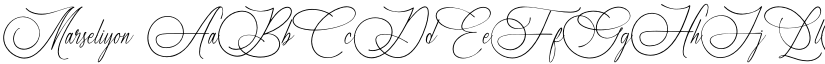 Marseliyon font