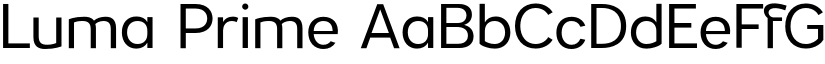 Luma Prime font download