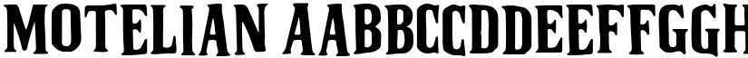 Motelian font download
