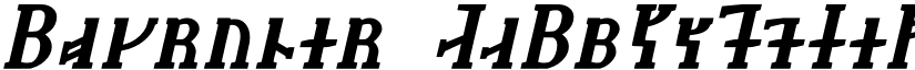 Bokruner font