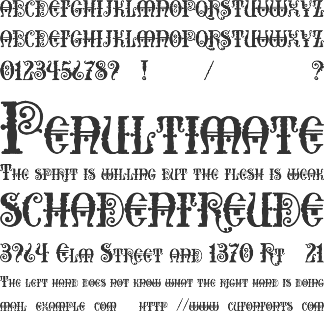 Erotokritos font preview