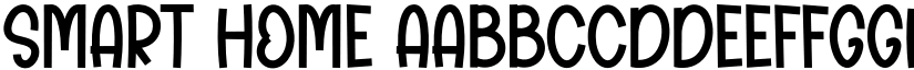 Smart Home font
