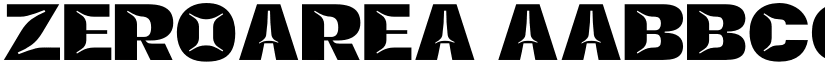 Zeroarea font download
