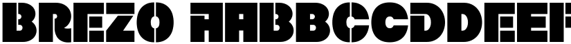 BREZO font download