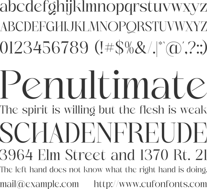 Heqra font preview