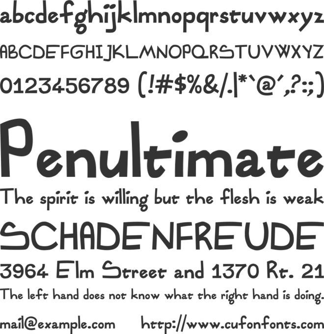 SSD Septentrionis font preview