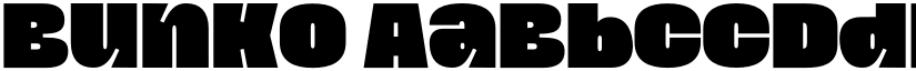 Bunko font