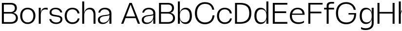 Borscha font