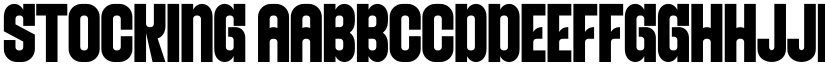 Stocking font download
