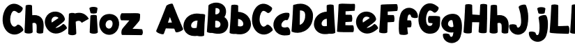 Cherioz font download