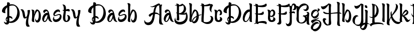 Dynasty Dash font download
