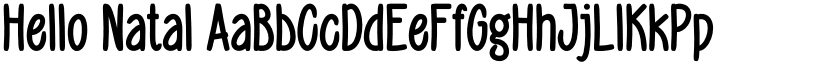 Hello Natal font download