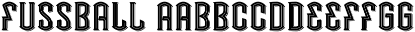 Fussball font