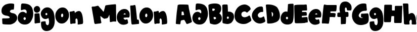 Saigon Melon font