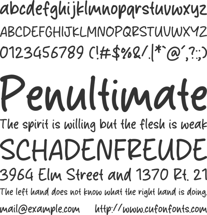 Shelter Coffee font preview