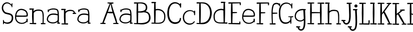 Senara font download