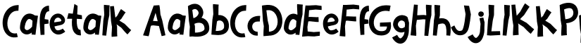 Cafetalk font download