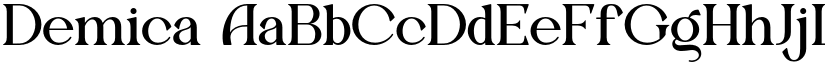 Demica font download