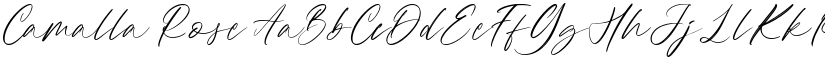 Camalla Rose font download