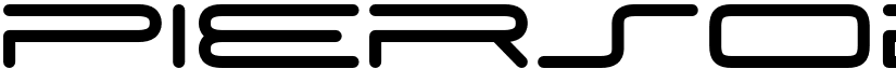 Piersob font