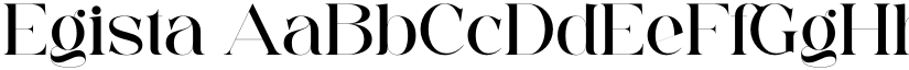 Egista font download