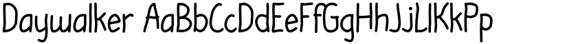 Daywalker font download