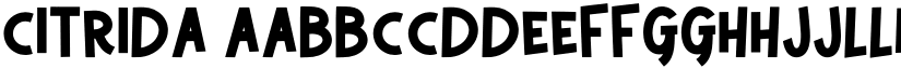 Citrida font download
