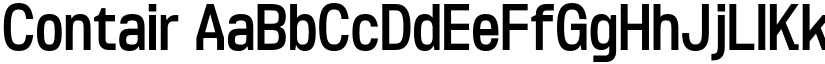 Contair font download