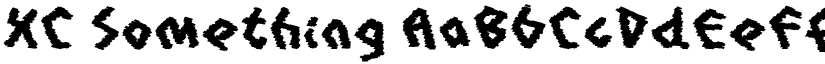 XC Something font download