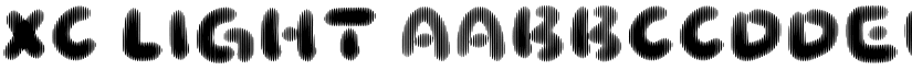XC Light font