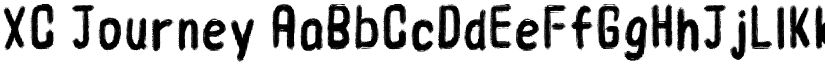 XC Journey font download