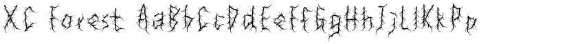 XC Forest font download
