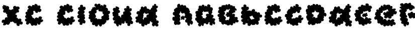 XC Cloud font download