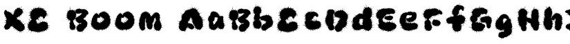 XC Boom font download