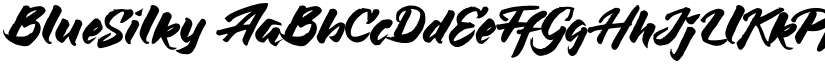 BlueSilky font download