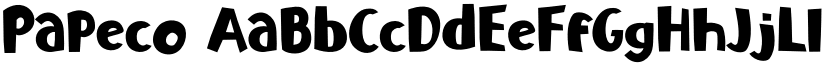Papeco font