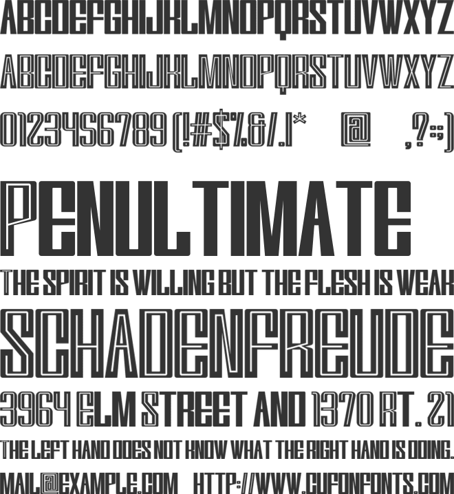 Dancing Holiday font preview