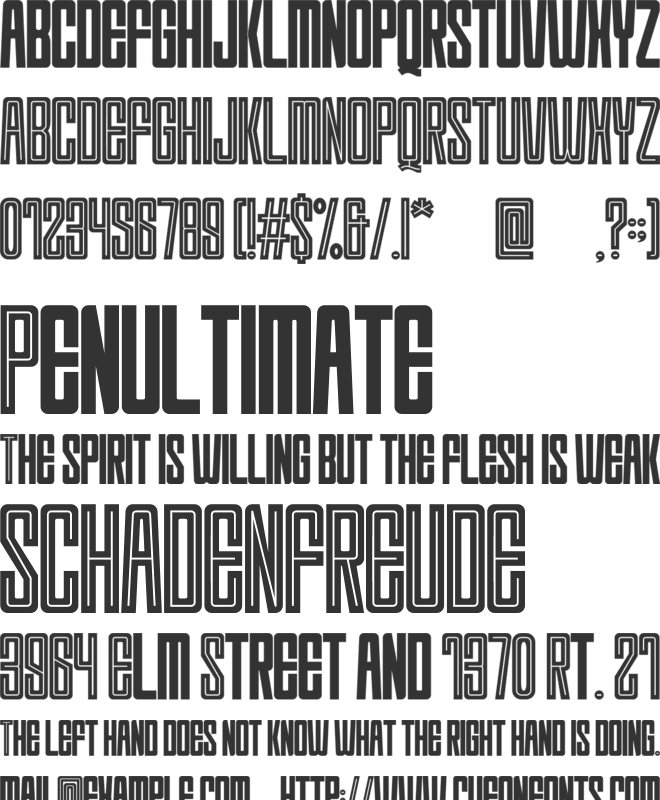 Charming Christmas font preview