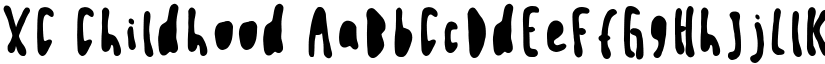 XC Childhood font download