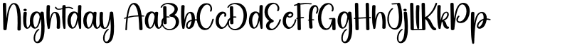 Nightday font download