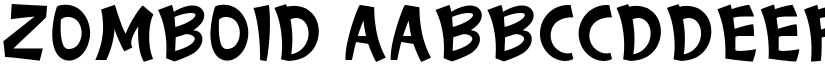 Zomboid font download