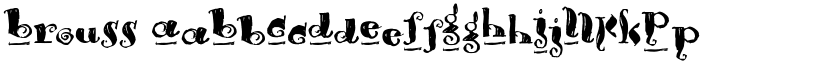 Brouss font download